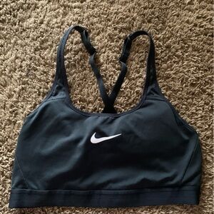 Nike Women's Dark Gray Sports Bra
